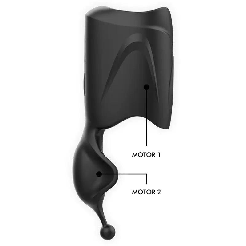 JAMYJOB - MASTURBADOR STROKER VIBRADOR 2 MOTORES - Optelum