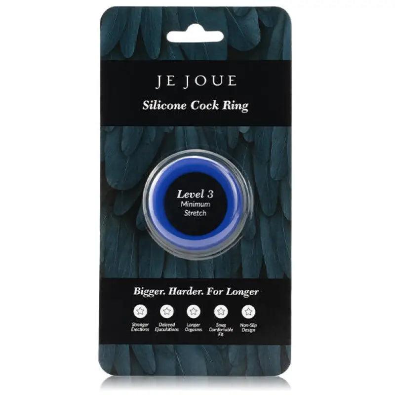 JE JOUE - ANILLO SILICONA AZUL - ESTRANGULAMIENTO MINIMO - Optelum