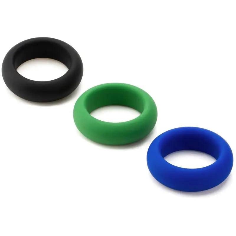 JE JOUE - SILICONE SET ANILLOS PENE DE SILICONA - Optelum