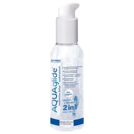 JOYDIVISION AQUAGLIDE - 2 EN 1 LUBRICANTE + MASAJE 125 ML - Optelum