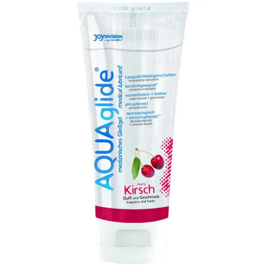 JOYDIVISION AQUAGLIDE - LUBRICANTE SABOR CEREZA 100 ML - Optelum