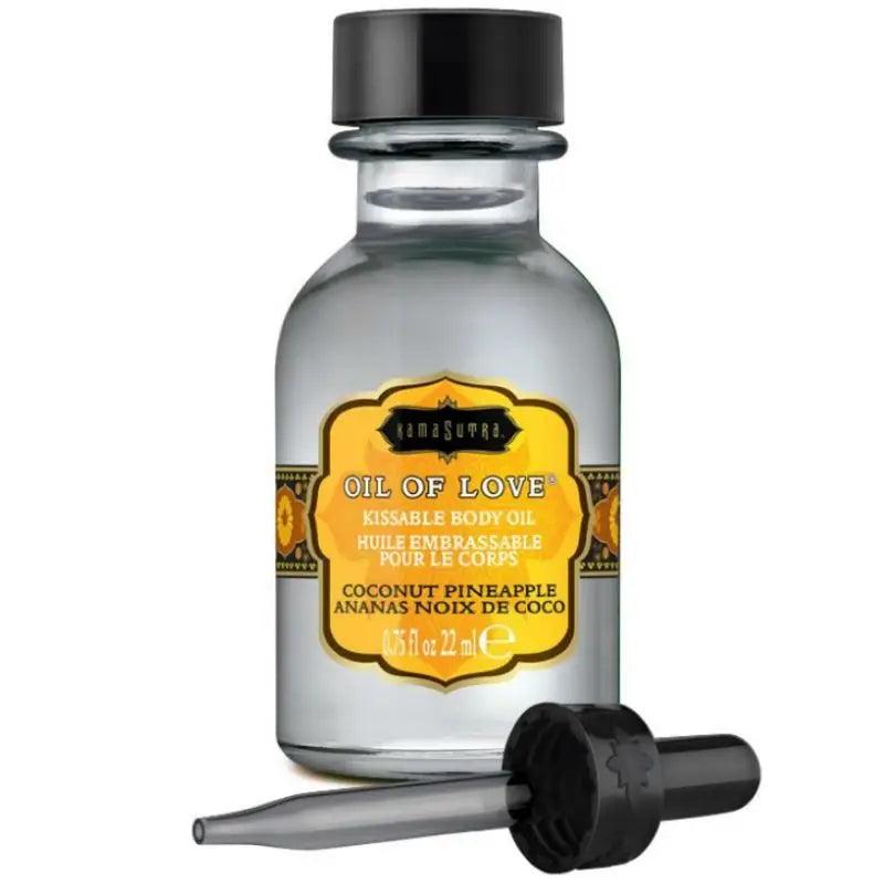 KAMASUTRA - ACEITE COMESTIBLE - COCO Y PIÑA 22 ML - Optelum