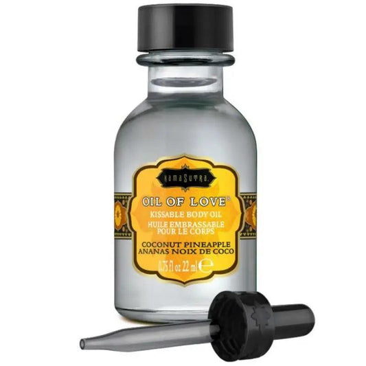 KAMASUTRA - ACEITE COMESTIBLE - COCO Y PIÑA 22 ML - Optelum