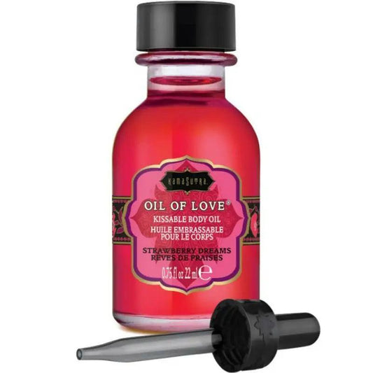 KAMASUTRA - ACEITE COMESTIBLE - FRESAS 22 ML - Optelum