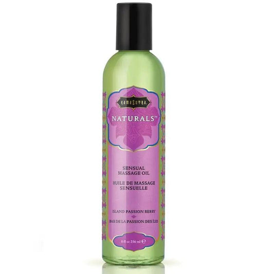 KAMASUTRA - ACEITE DE MASAJE NATURAL PASSION BERRY 236 ML - Optelum
