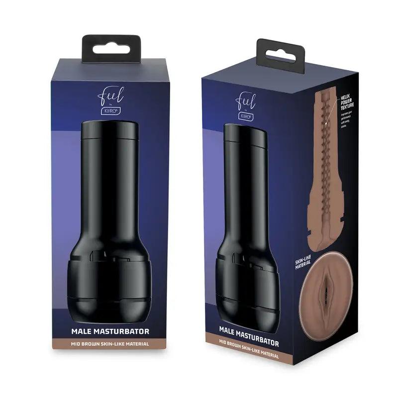 KIIROO - FEEL STROKER MASTURBADOR ESTIMULADOR - MARRON - Optelum