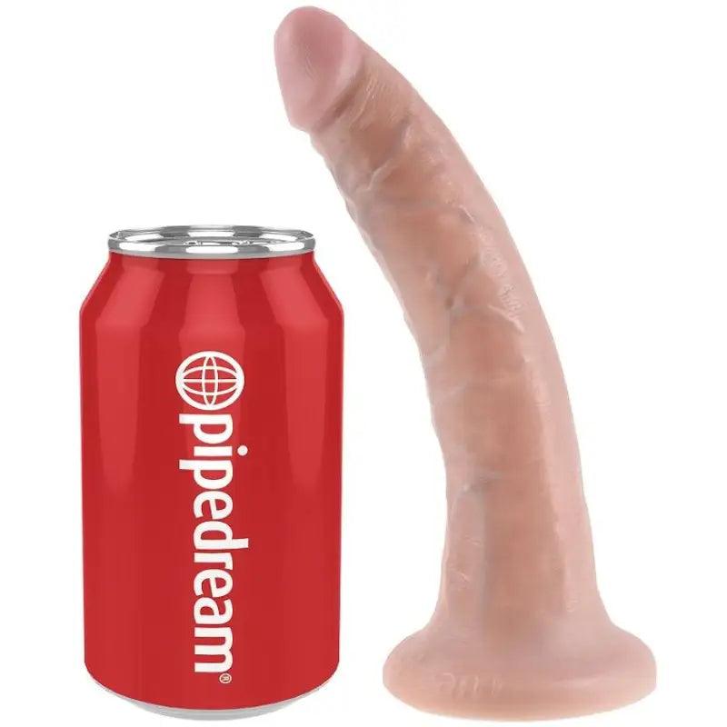 KING COCK - 7 PENE NATURAL 17.8 CM - Optelum