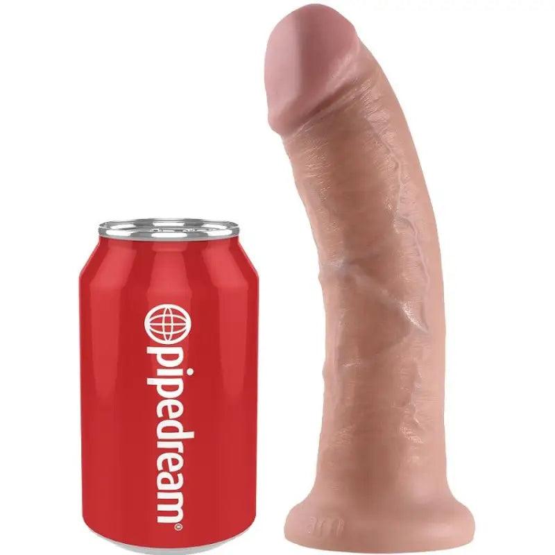 KING COCK - 8 PENE NATURAL 20.3 CM - Optelum