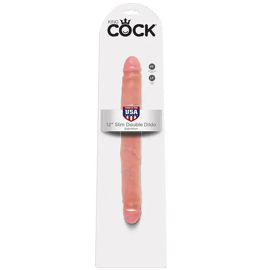 KING COCK - DILDO DOBLE NATURAL 30 CM - Optelum