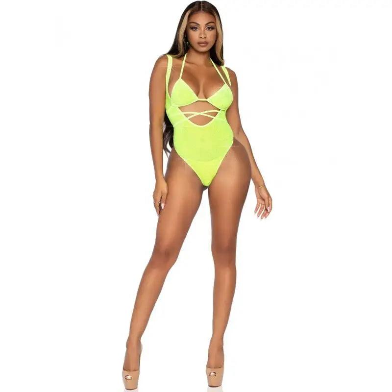 LEG AVENUE - BIKINI TOP AND BODY TALLA UNICA - Optelum
