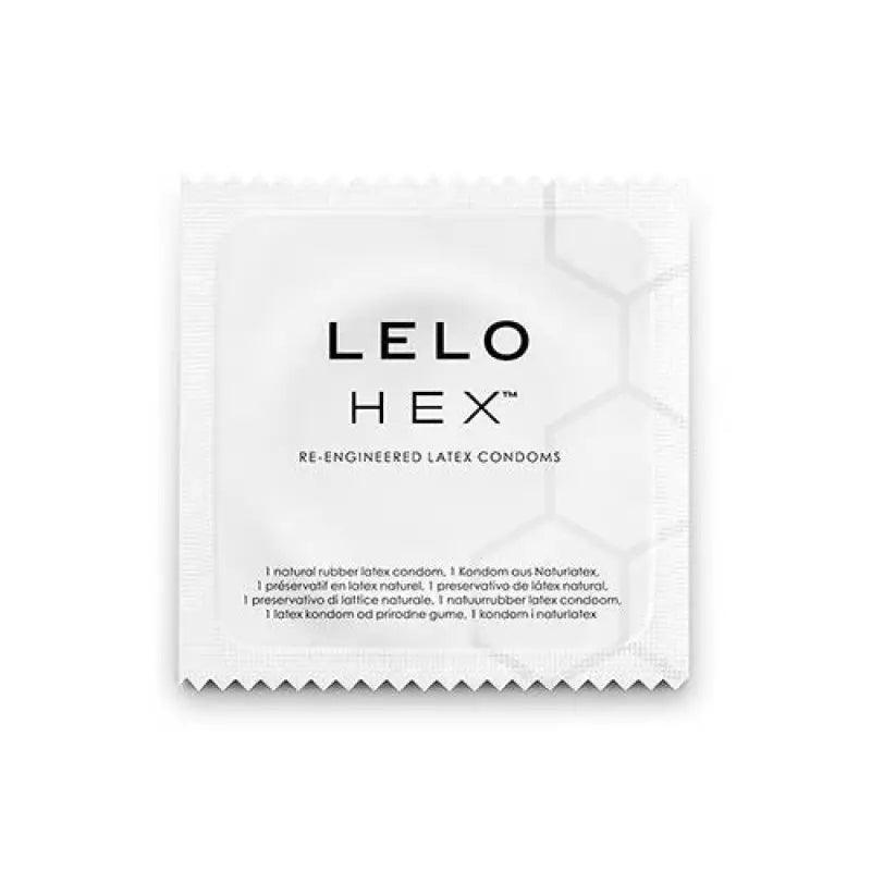 LELO - HEX PRESERVATIVO CAJA 3 UDS - Optelum