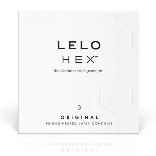 LELO - HEX PRESERVATIVO CAJA 3 UDS - Optelum