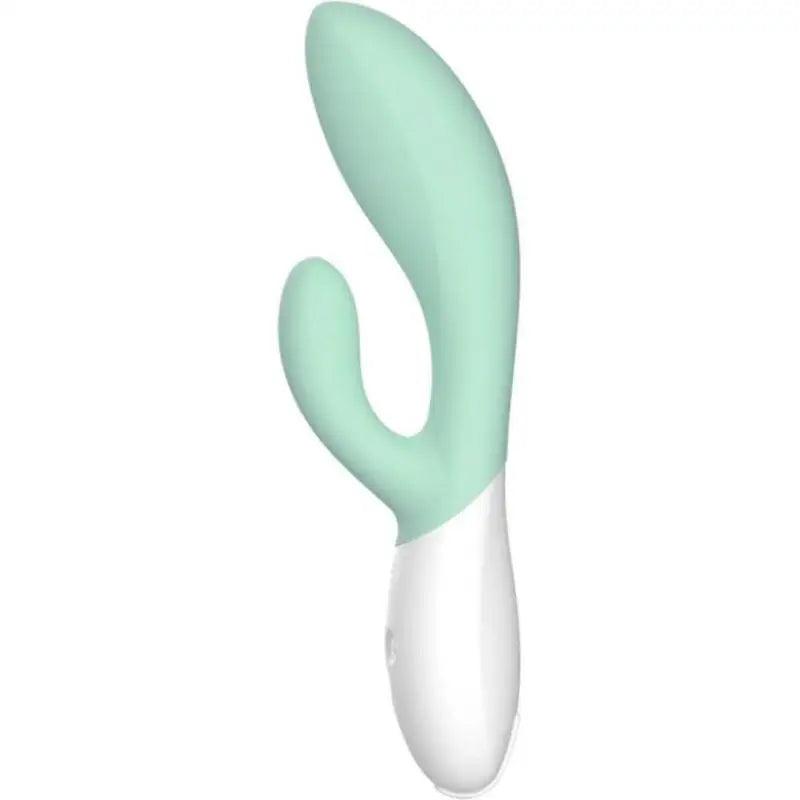 LELO - INA 3 VERDE VIBRADOR RABBIT LUJO VERDE AGUA - Optelum