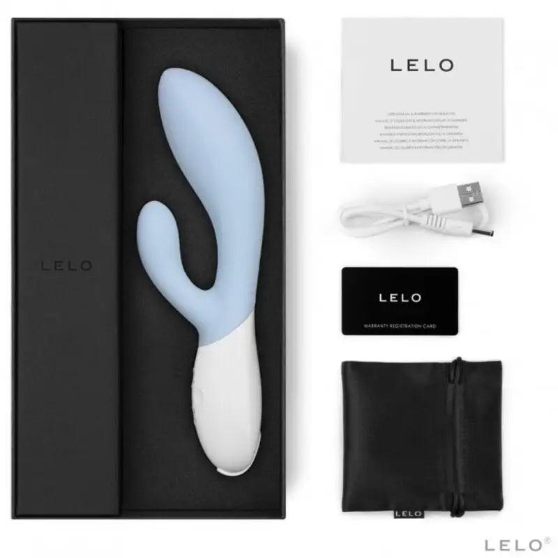 LELO - INA 3 VIBRADOR LUJO CELESTE - Optelum