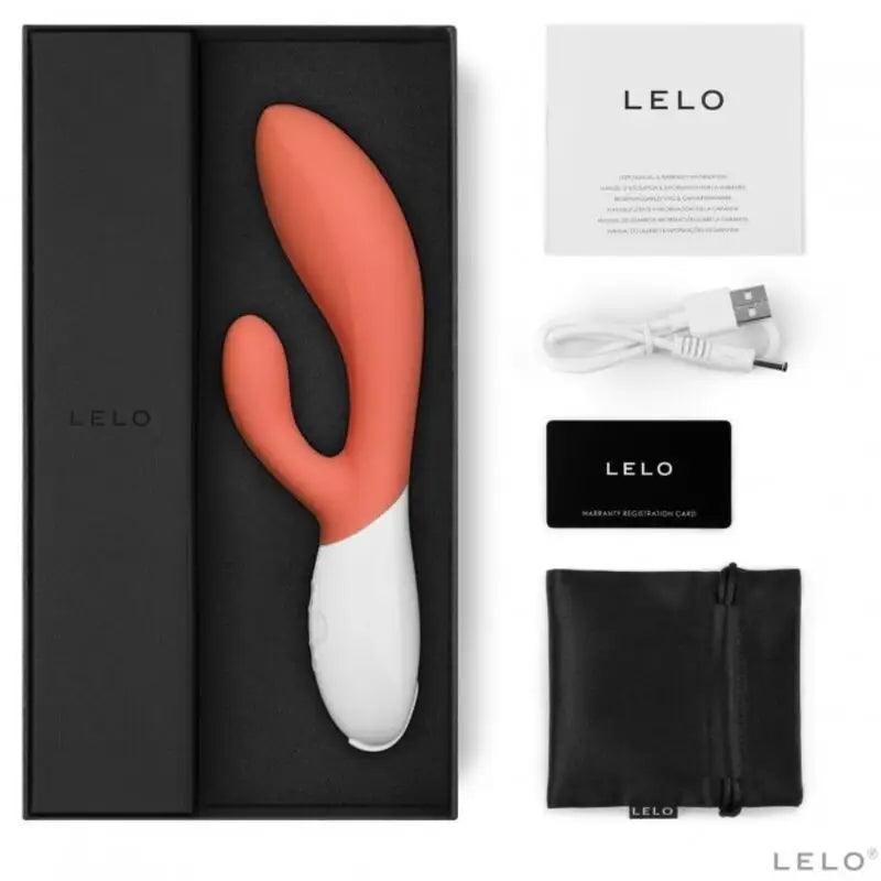 LELO - INA 3 VIBRADOR RABBIT LUJO CORAL - Optelum