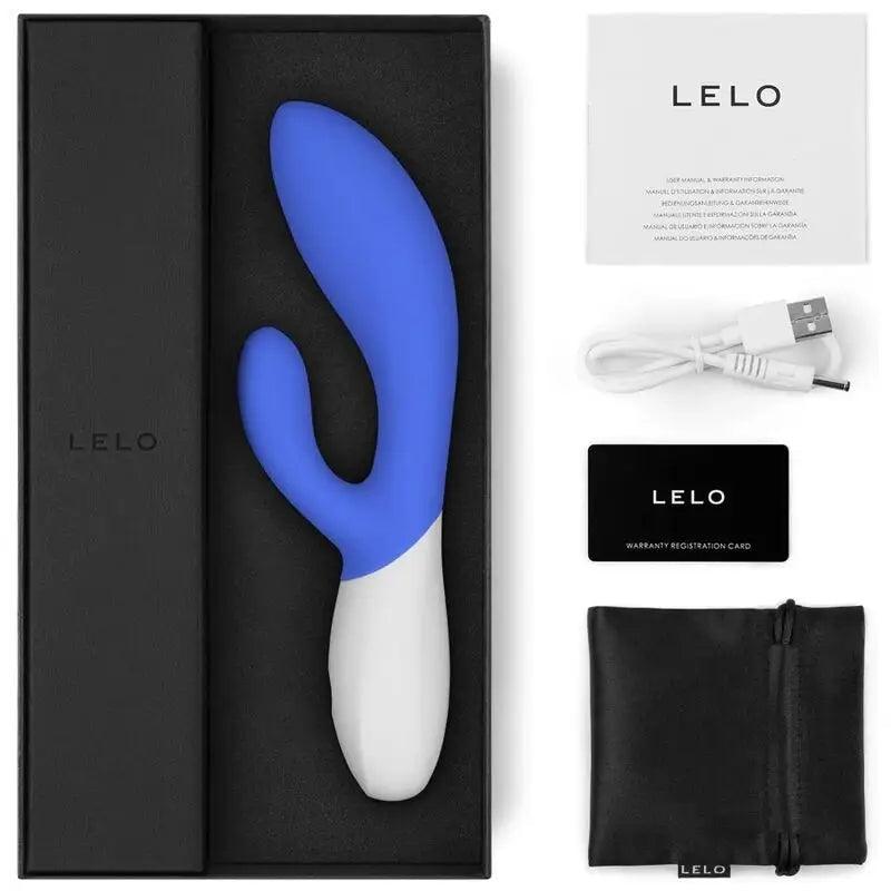 LELO - INA WAVE 2 VBRADOR LUJO MOVIMIENTO ESPECIAL AZUL - Optelum
