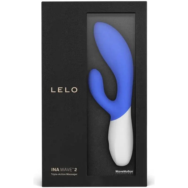 LELO - INA WAVE 2 VBRADOR LUJO MOVIMIENTO ESPECIAL AZUL - Optelum