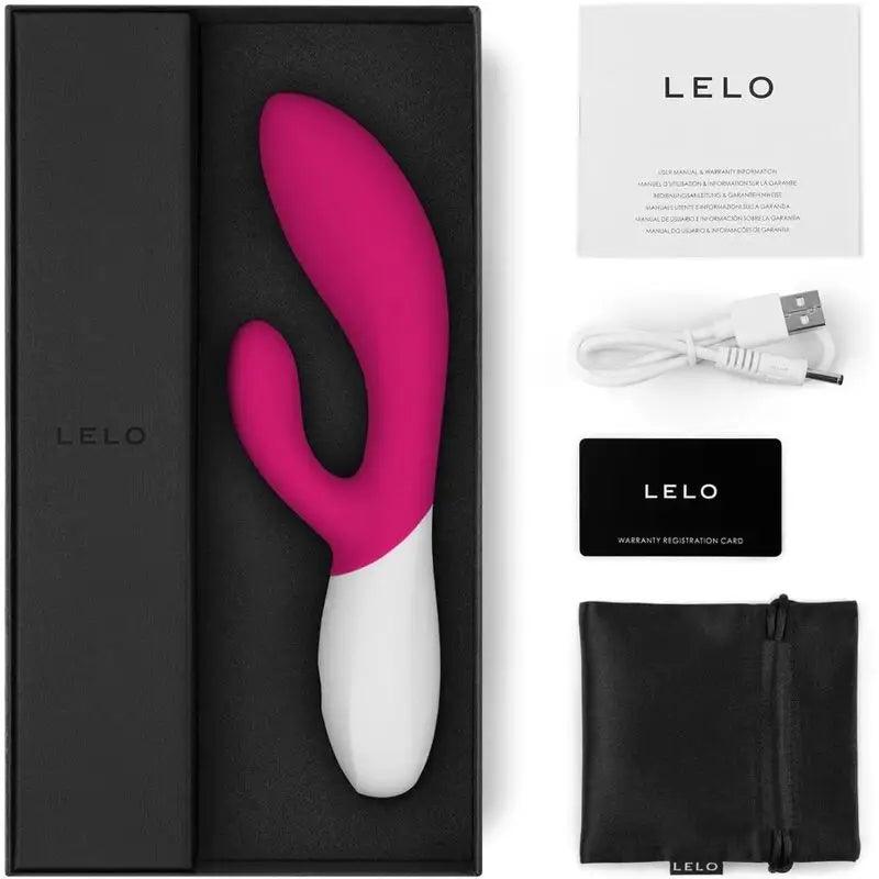 LELO - INA WAVE 2 VBRADOR LUJO MOVIMIENTO ESPECIAL FUCSIA - Optelum