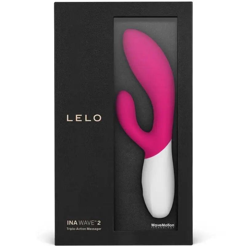 LELO - INA WAVE 2 VBRADOR LUJO MOVIMIENTO ESPECIAL FUCSIA - Optelum
