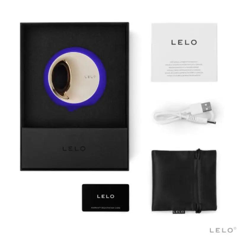 LELO - ORA 3 ESTÍMULADOR SEXO ORAL MIDNIGHT AZUL - Optelum