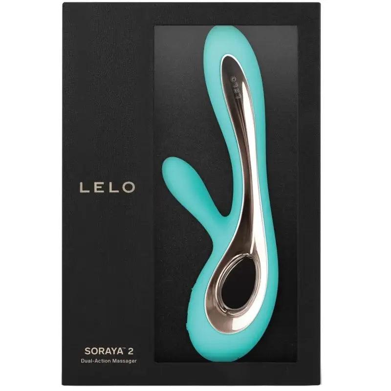LELO - SORAYA 2 VIBRADOR RABBIT VERDE AGUA - Optelum