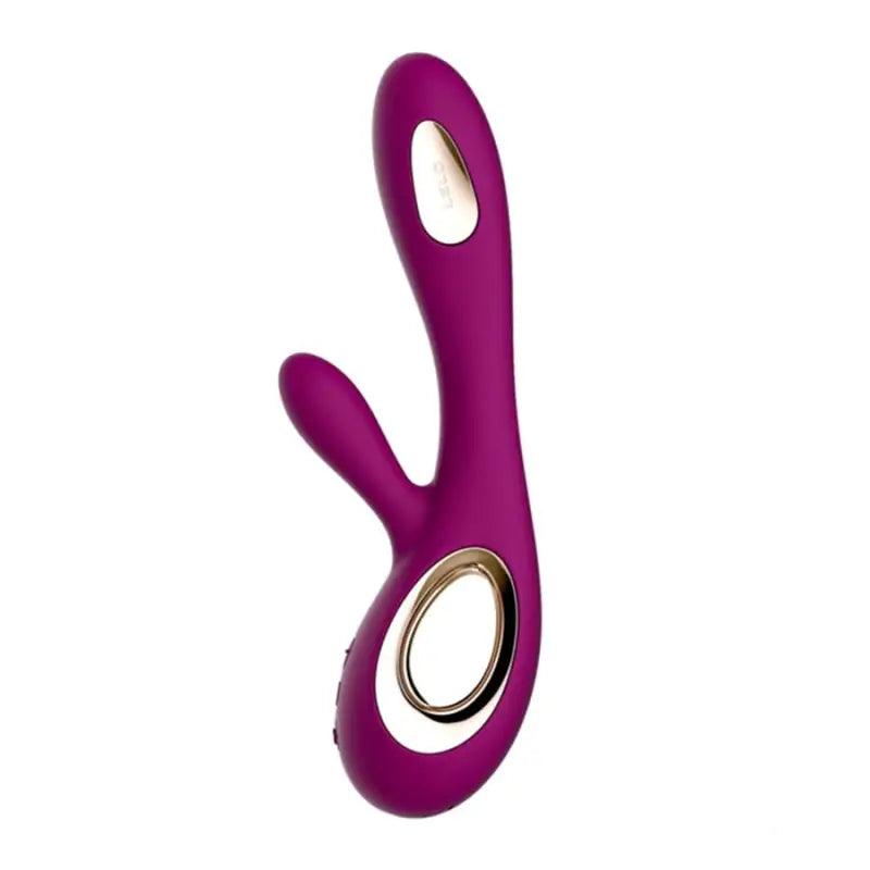 LELO - SORAYA WAVE VIBRADOR RABBIT MORADO - Optelum