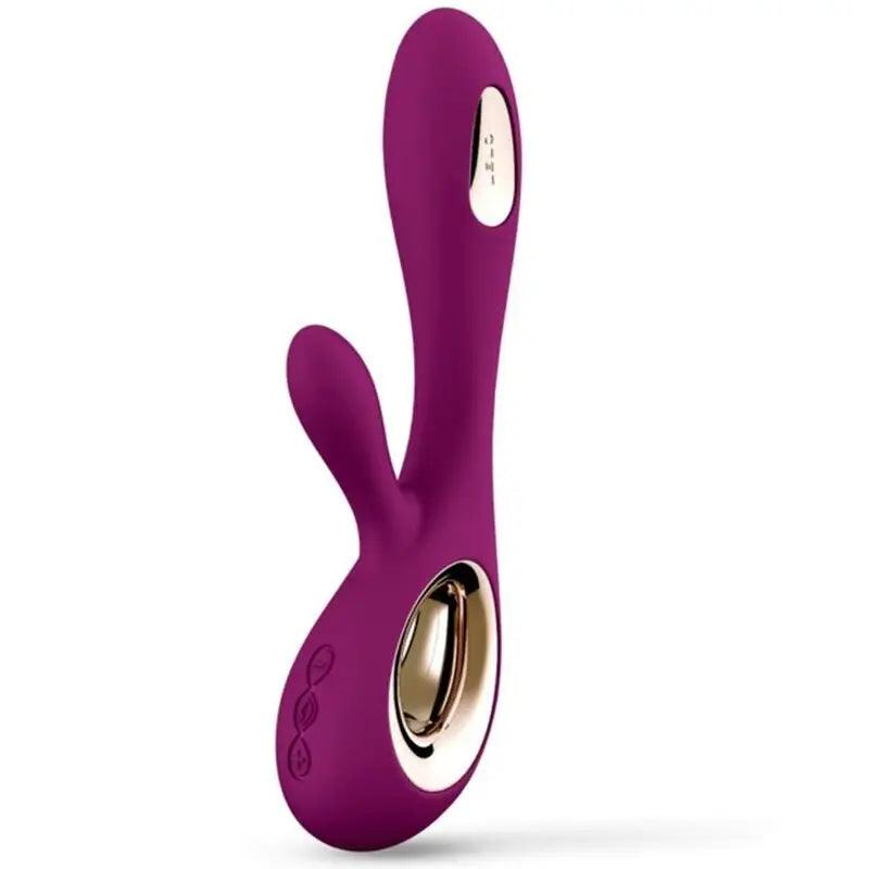LELO - SORAYA WAVE VIBRADOR RABBIT MORADO - Optelum