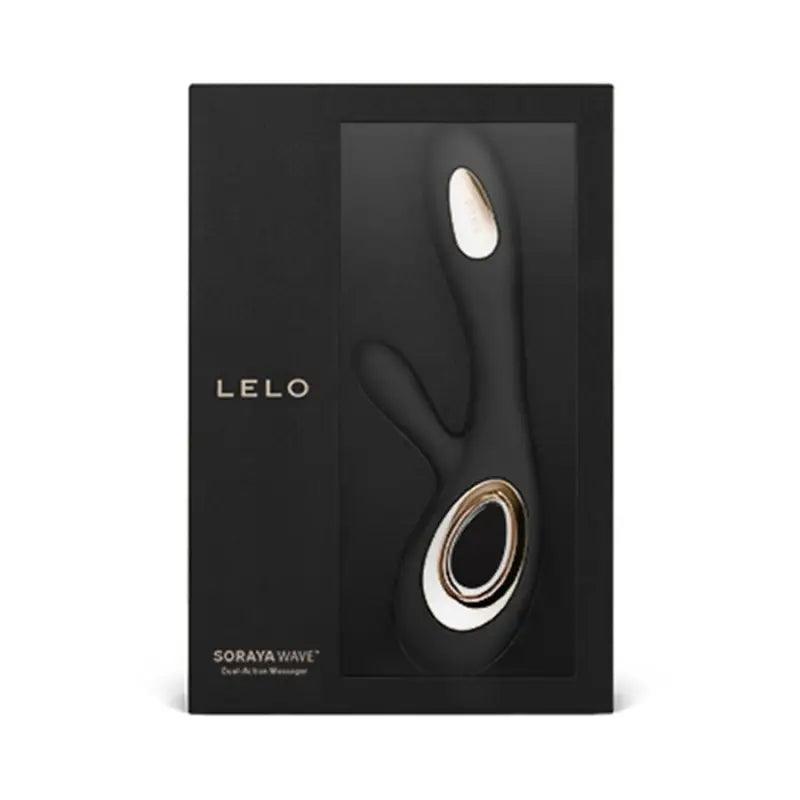 LELO - SORAYA WAVE VIBRADOR RABBIT NEGRO - Optelum