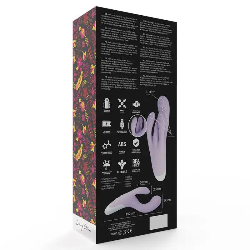 MIA - GUELL VIBRADOR ORGASMICO 3 MOTORES - Optelum