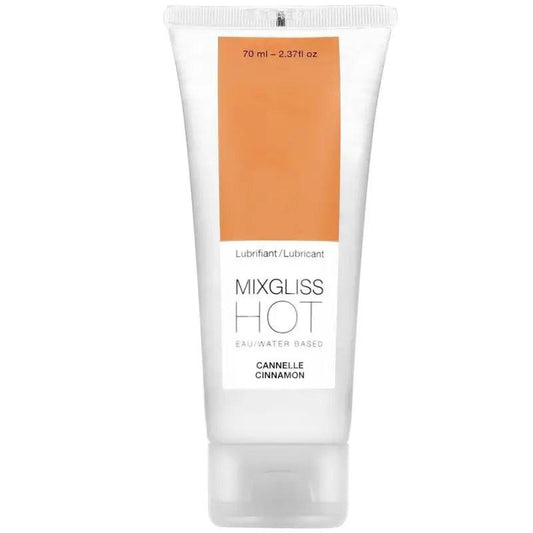 MIXGLISS - LUBRICANTE EFECTO CALOR SABOR A CANELA 70ML - Optelum