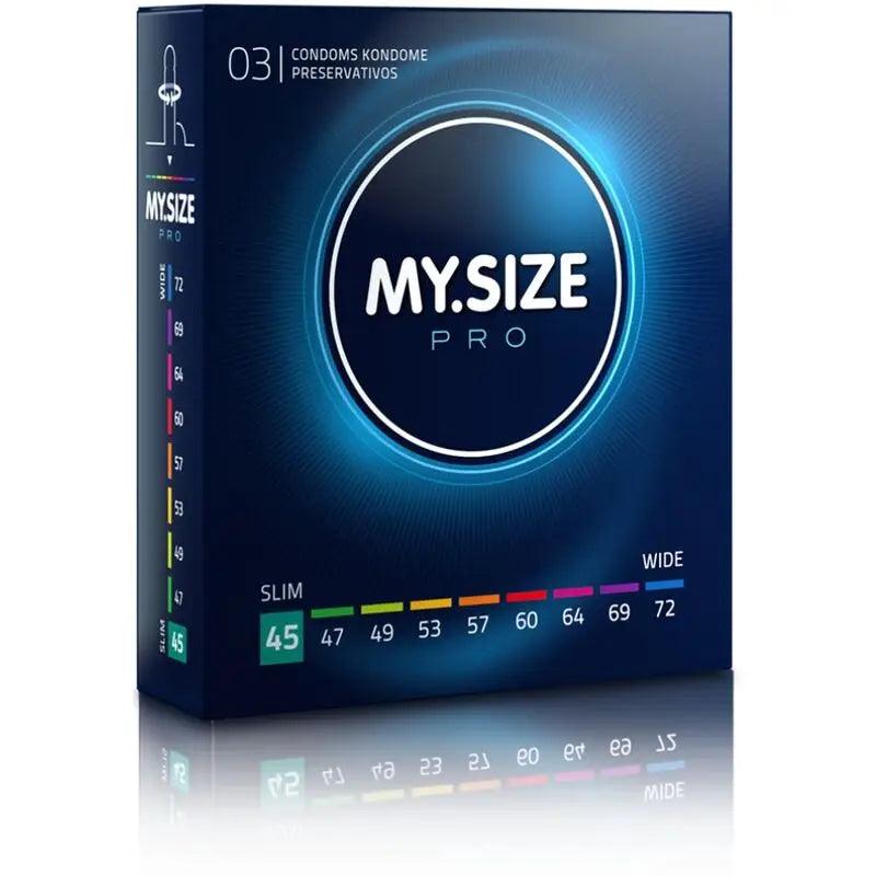 MY SIZE - PRO PRESERVATIVOS 45 MM 3 UNIDADES - Optelum