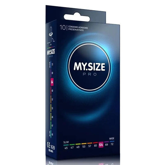 MY SIZE - PRO PRESERVATIVOS 64 MM 10 UNIDADES - Optelum