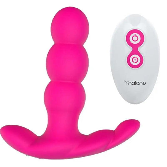NALONE - PEARL VIBRADOR ANAL CONTROL REMOTO NEGRO - Optelum