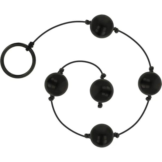 OHMAMA - BOLAS ANALES O VAGINALES CHINAS NEGRAS MINI - Optelum