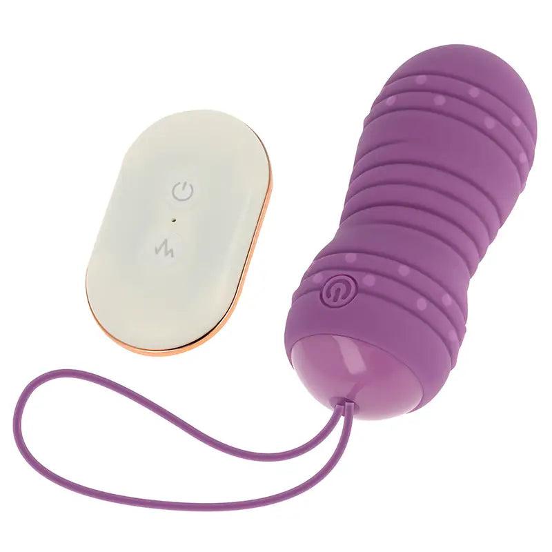 OHMAMA - HUEVO CONTROL REMOTO 7 MODOS ROTACION LILA - Optelum