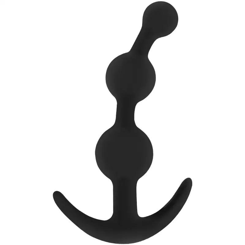 OHMAMA - PLUG ANAL DE SILICONA CURVADO 13 CM - Optelum