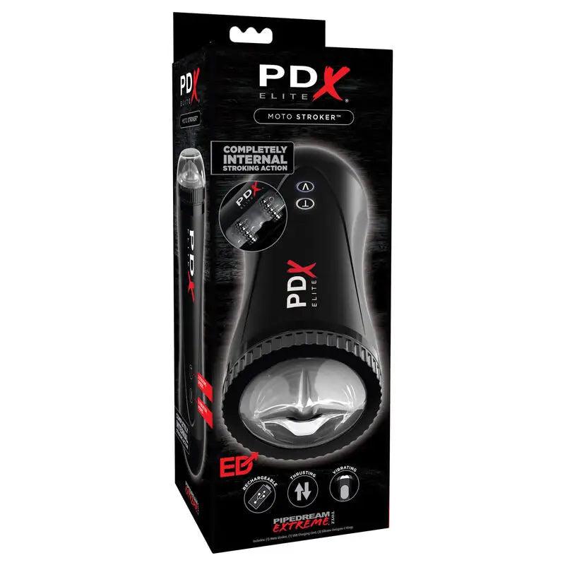 PDX ELITE - MOTO STROKER MASTURBADOR - Optelum