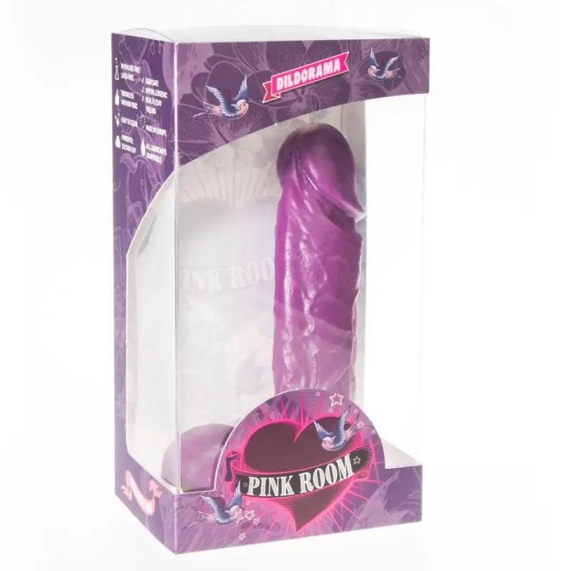PINK ROOM - AMADEO DILDO REALISTICO LILA 15.5 CM - Optelum