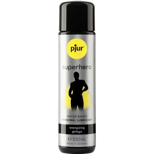 PJUR - SUPERHERO LUBRICANTE RETARDANTE 100 ML - Optelum