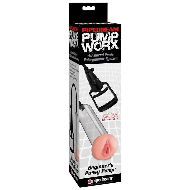 PUMP WORX BOMBA DE ERECCION CON VAGINA PARA PRINCIPIANTES - Optelum