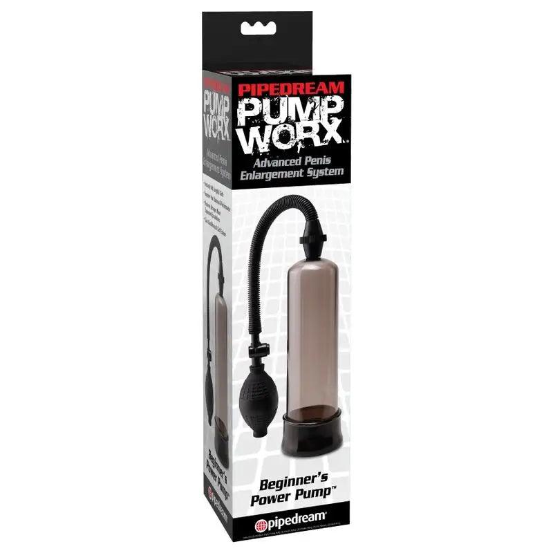 PUMP WORX - BOMBA DE ERECCION PRINCIPIANTES NEGRA - Optelum