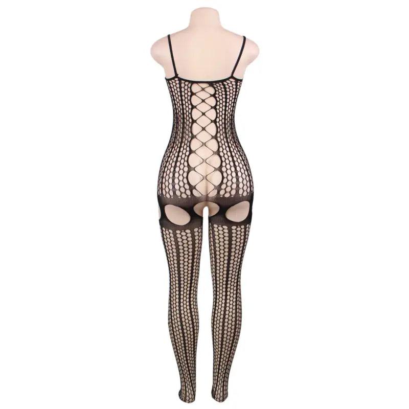 QUEEN LINGERIE - BODYSTOCKING CON ABERTURA S/L - Optelum
