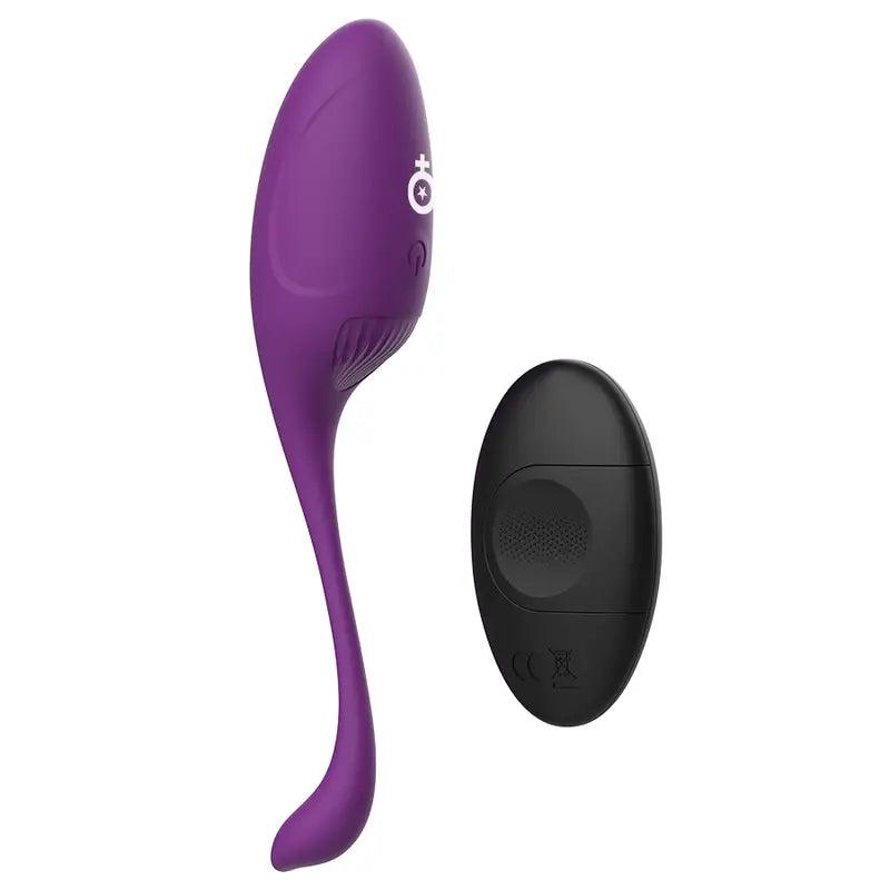 Huevo vibrador Rewovo con una textura suave y flexible para una experiencia cómoda y placentera.