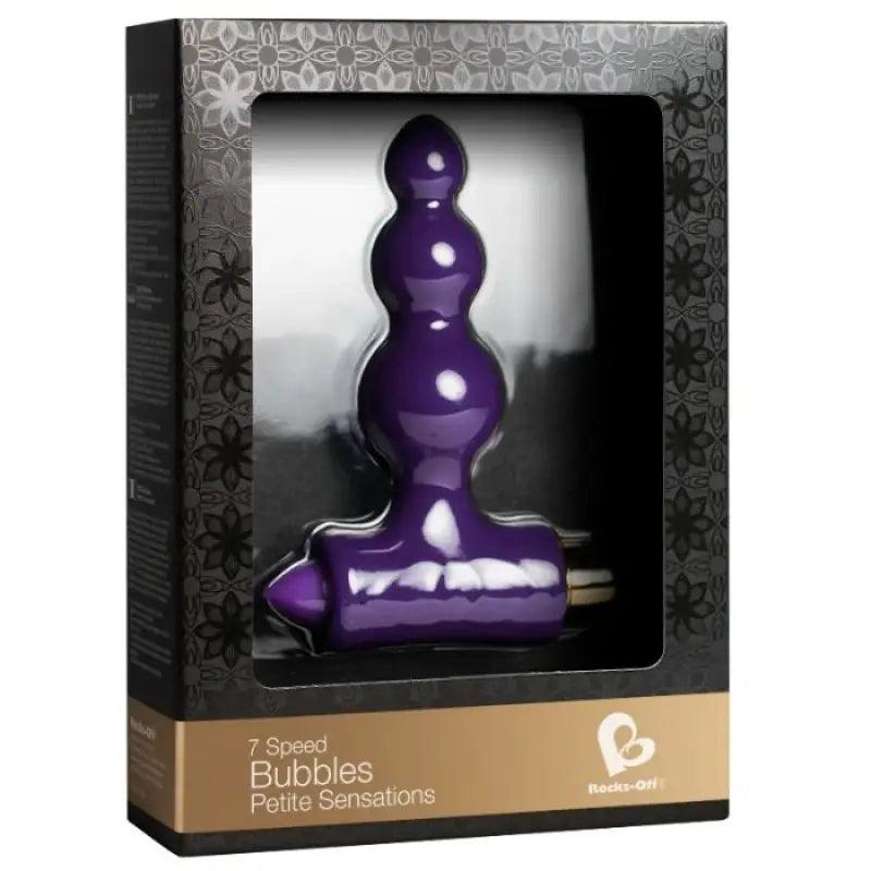 ROCKS-OFF - ESTIMULADOR ANAL PETITE BUBBLES - LILA - Optelum