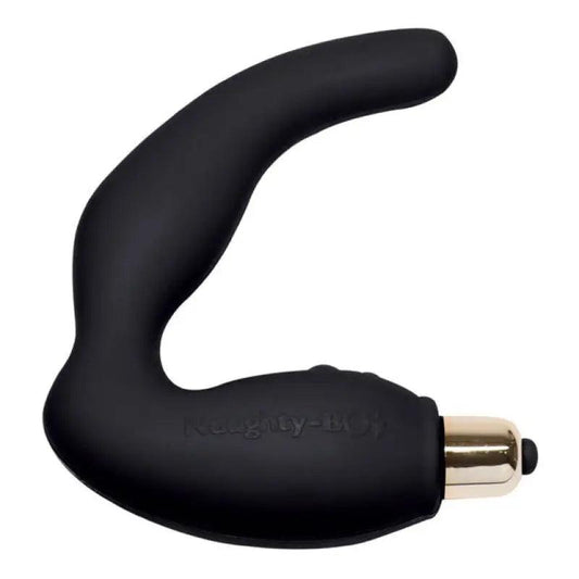 ROCKS-OFF - NAUGHTY-BOY MASAJEADOR DEL PUNTO G MASCULINO 7 V NEGRO - Optelum