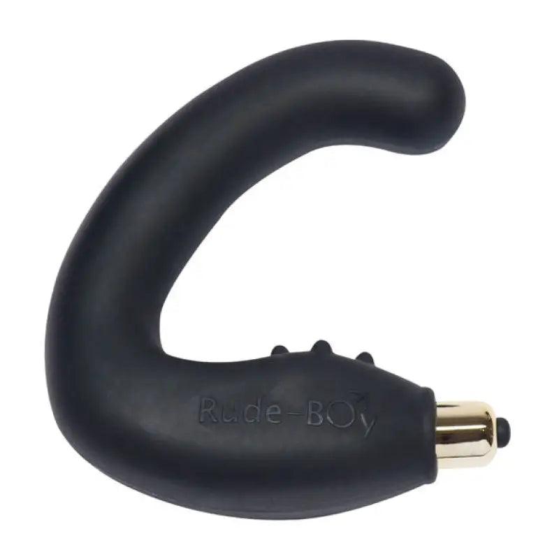 ROCKS-OFF - RUDE-BOY MASAJEADOR DEL PUNTO G MASCULINO 7 V NEGRO - Optelum