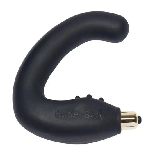 ROCKS-OFF - RUDE-BOY MASAJEADOR DEL PUNTO G MASCULINO 7 V NEGRO - Optelum