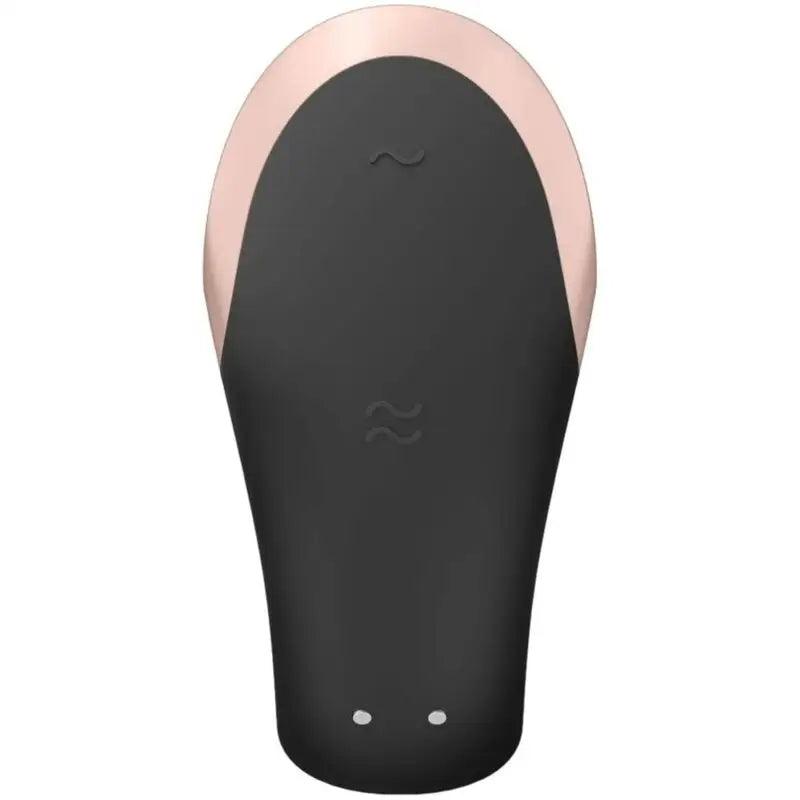 SATISFYER - APP DOUBLE LOVE VIBRADOR PAREJAS LUXURY NEGRO - Optelum