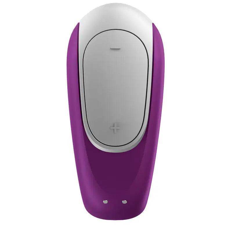 SATISFYER - DOUBLE FUN PARTNER VIBRADOR LILA - Optelum
