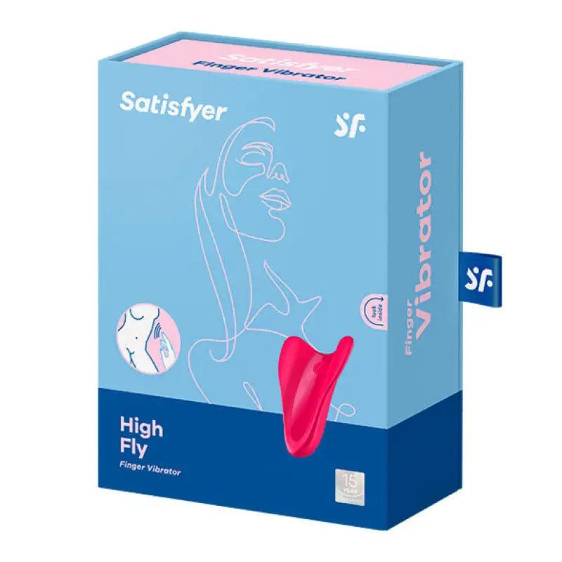 SATISFYER - HIGH FLY VIBRADOR DEDAL FUCHSIA - Optelum